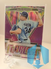 2021 Panini Prizm Fearless Purple Prizm Rookie RC NATE PEARSON #FR-2 Blue Jays